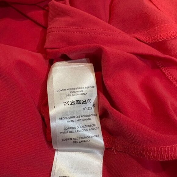 Lauren Ralph Lauren Georgette Tiered Midi Dress in Starfruit (Pink) – Size 4P - Picture 5 of 5